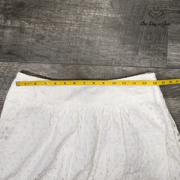 East 5th Women's Layered Textured Midi Skirt Size 8 - Picture 3 of 5